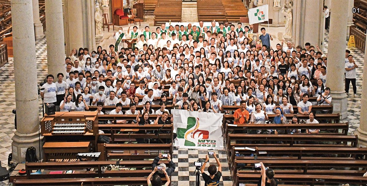 300 bạn trẻ Hồng Kông lên đường đến Đại hội Giới trẻ Thế giới Lisbon 2023