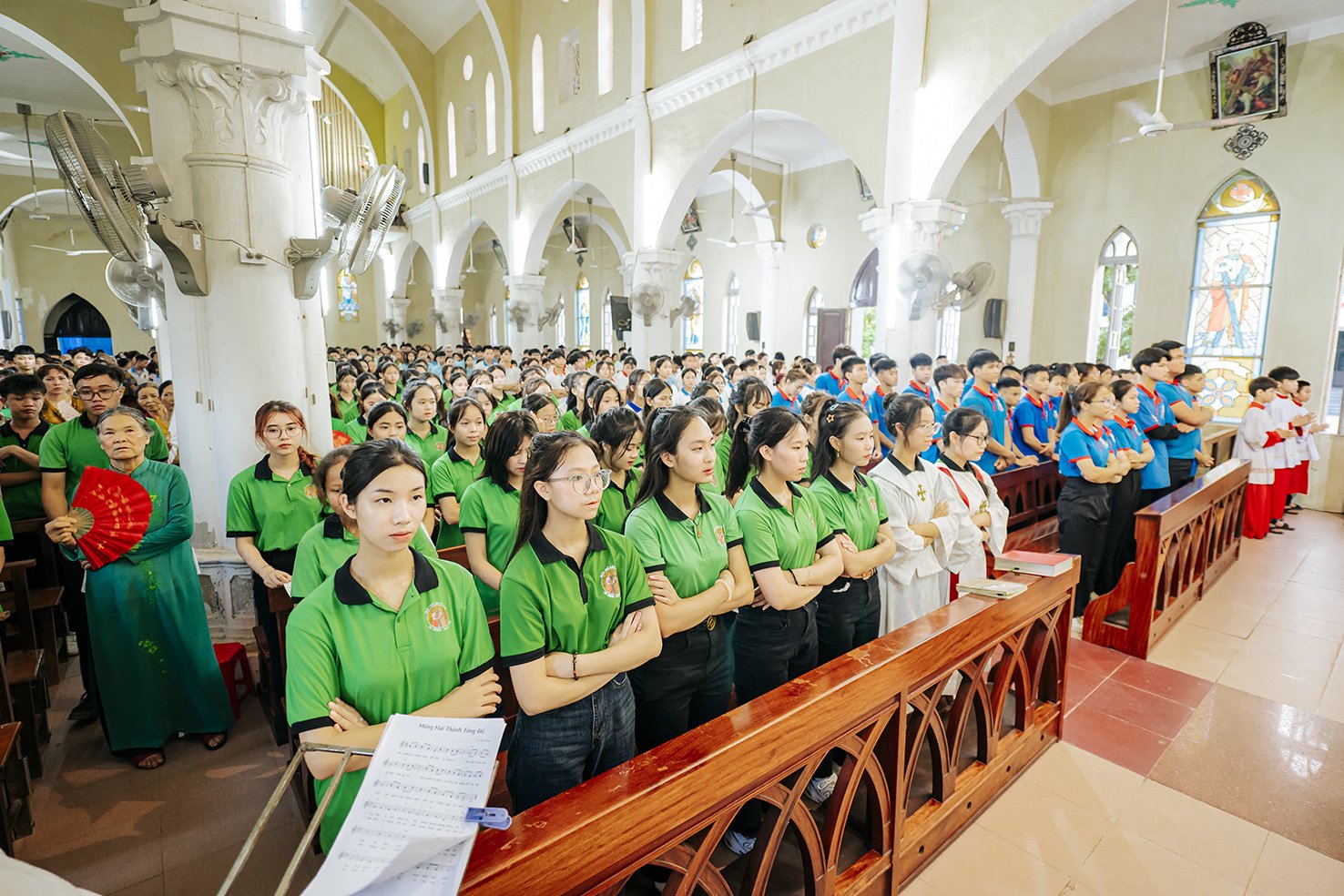 Giới trẻ Giáo xứ Bái Xuyên: Thánh lễ quan thầy và kỷ niệm 10 năm thành lập